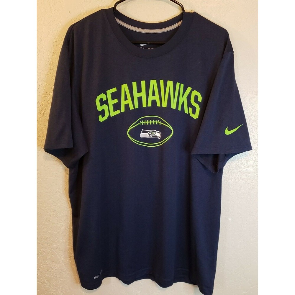 Nike Mens Seattle Seahawks Dri-fit Shirt Sz XL NWOT